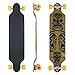 VOKUL Drop-Through Canadian Maple 8 PLY Longboard Complete (41-inch)