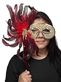 Spanish Peacock Feather Mask