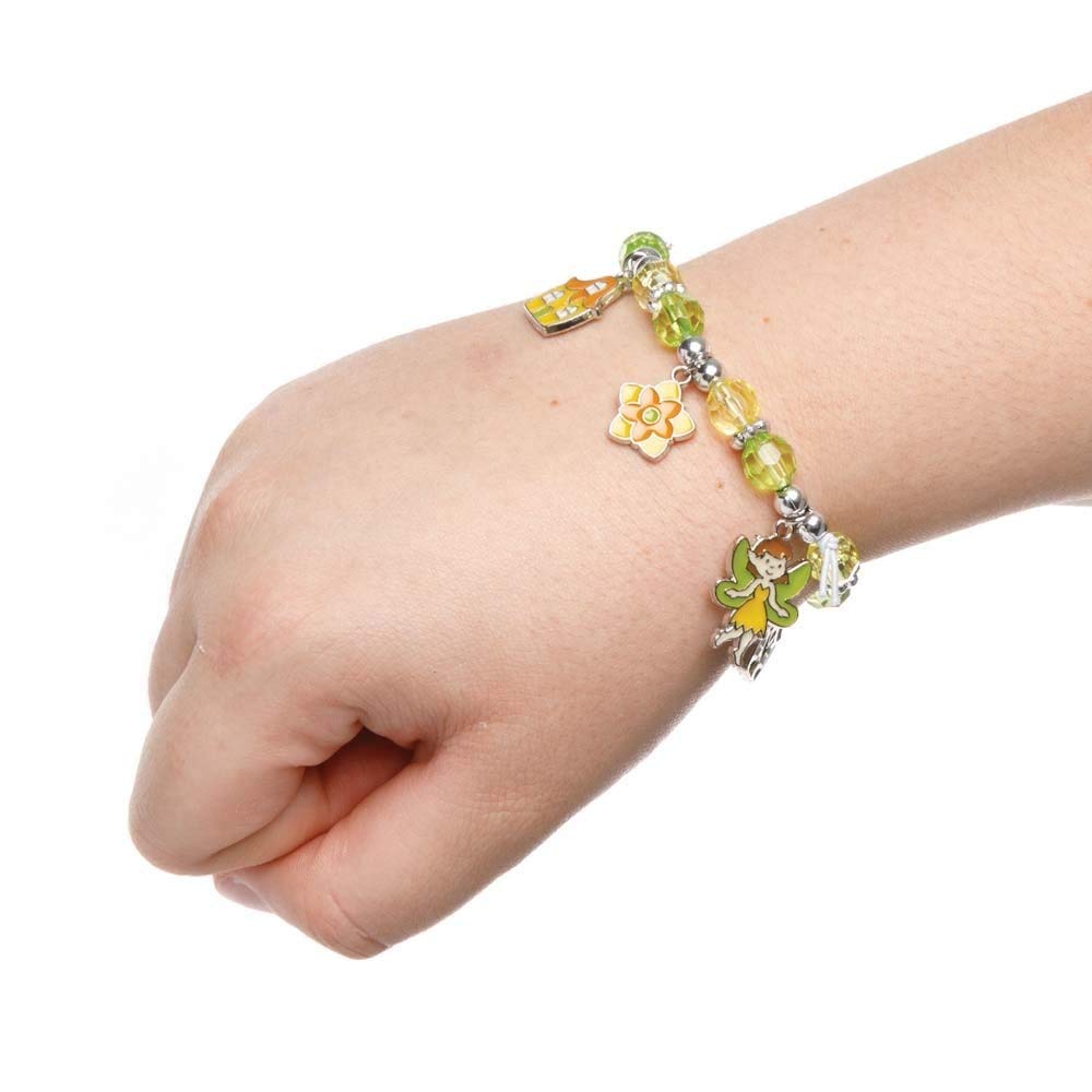 Baker Ross AX908 Fairy Bracelet Kits, Pack of 3, Bead Jewellery Arts and Crafts - Image 4