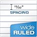 Oxford Spiral Notebooks, 1-Subject, Wide Ruled Paper, Durable Plastic Cover, 100 Sheets, Divider Pocket, 3 per Pack (10389)