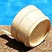 Unitrox Sauna Wooden Bucket and Ladle Kit, Sauna Accessories with Liner for Sauna & SPA - Made of Premium Finland Pinewood(Pinus silvestris) - 6L