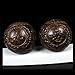 iLOVEPandas Natural Agarwood Massage Balls Chinese Acupoint Ball Hand Exercise Baoding Balls (Style 2)