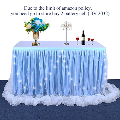 2 Skirting+Rectangle+Wedding+Birthday+Decoration