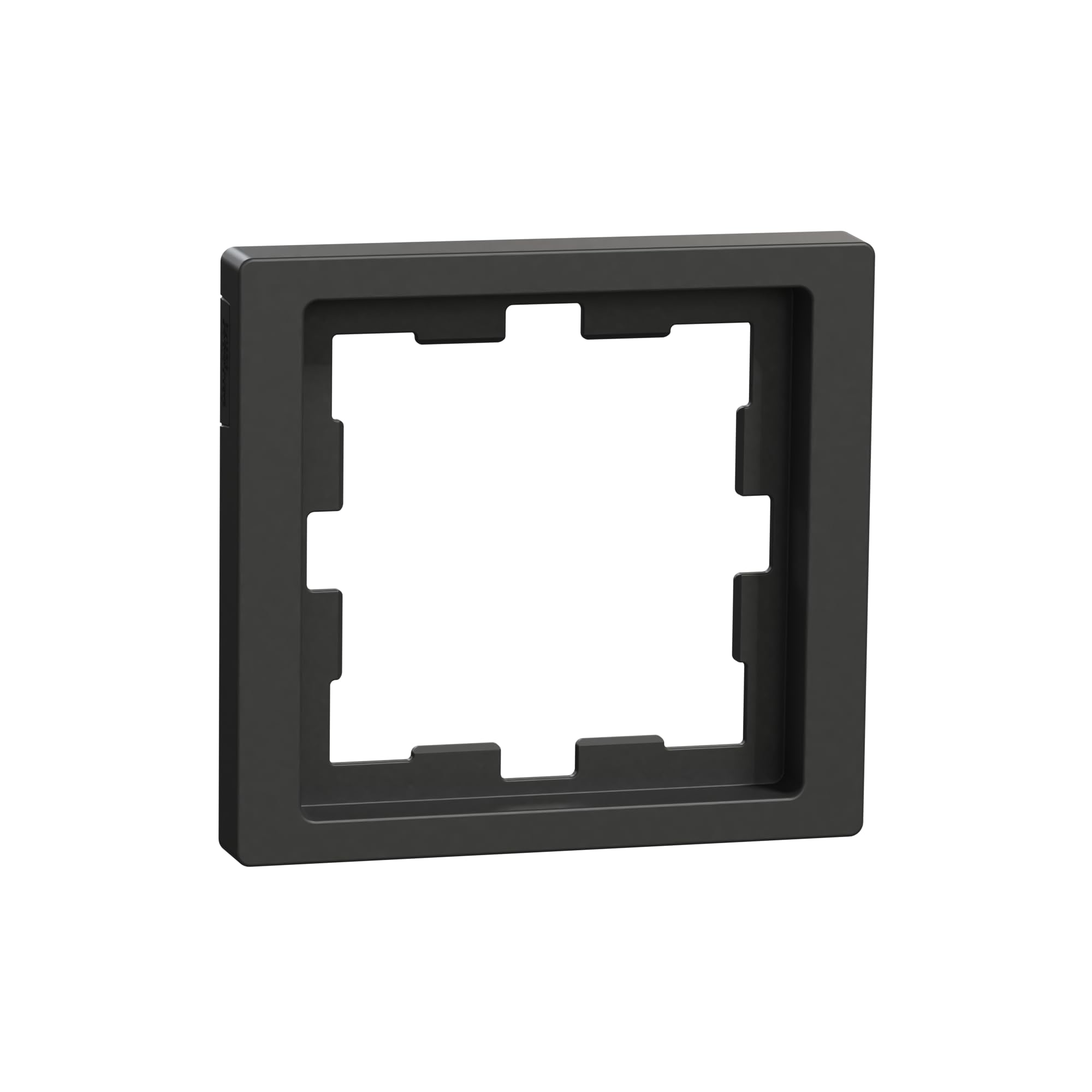 Schneider Electric Merten MEG4010-6534 Single Frame for Switch and Socket, System D, Anthracite; Made in Germany
