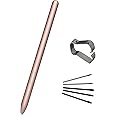 Galaxy Tab S7 Stylus Pen Replacement for Samsung Galaxy Tab S7, Tab S7+ Plus, Tab S7 FE, S8, S8+, S8 Ultra S Pen Stylus+ Tips/Nibs (Golden Pen)