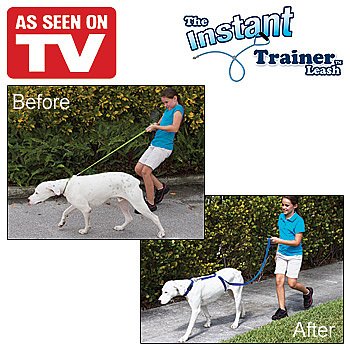 Easy To Use No More Pulling Instant Trainer Dog Leash As Seen On TV, My Pet Supplies