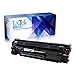 LxTek Compatible Toner Cartridge Replacement for HP 85A CE285A to use with LaserJet Pro P1102w, P1109w, P1102, P1109 Printer (1 Black)