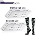 NEWZILL Medical Compression Socks for Women & Men Circulation 20-30 mmHg, Best for Running Athletic Hiking Travel Flight Nurses (Black Gray Argyle,XXL)