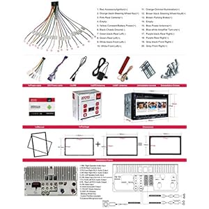 ATOTO A6 2 Din Android Car Navigation Stereo con 2 Bluetooth - Standard A6Y2710SB 1G / 16G Car Multimedia Radio, BT… - immagine 7