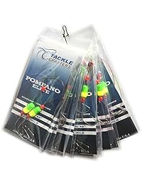 Pompano Elite Rig, pack de 12 unidades, fabricado en los Estados Unidos   Tackle Crafters