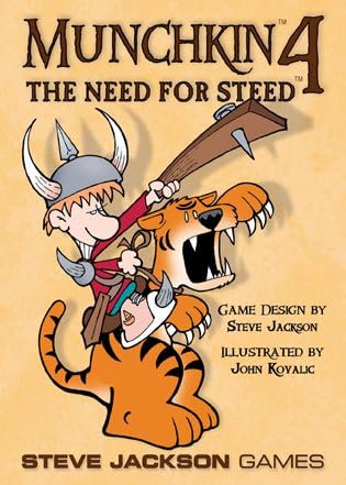 Card Game - Munchkin Card Game 4: The need for Steed