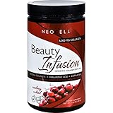 NeoCell Laboratories Collagen Drink Mix - Beauty Infusion - Cranberry Splash - Gluten Free - 11.64 oz (Pack of 4)