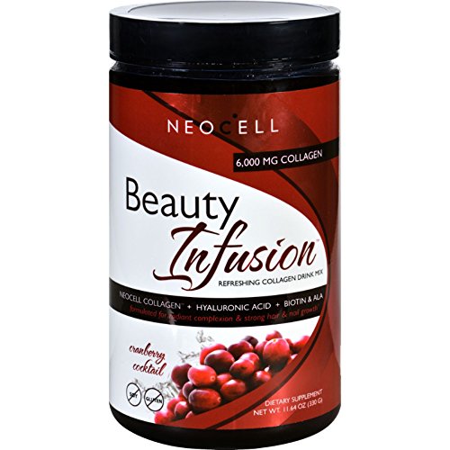 NeoCell Laboratories Collagen Drink Mix - Beauty Infusion - Cranberry Splash - Gluten Free - 11.64 oz (Pack of 4) NeoCell Laboratories Collagen Drink Mix - Beauty Infusion - Cranberry Splash - Gluten Free - 11.64 oz (Pack of 4)