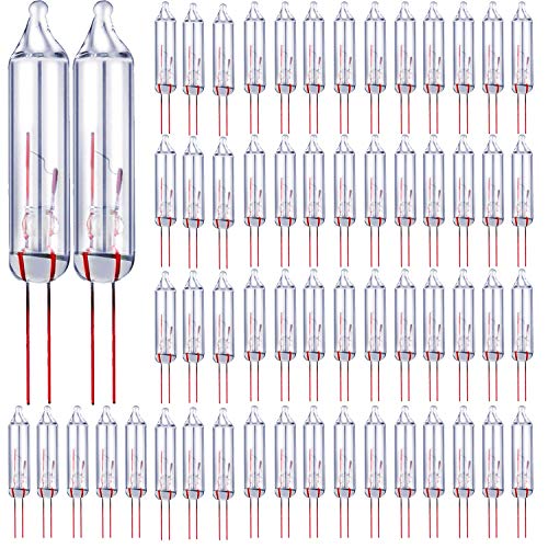 2.5 Volt Mini Christmas Replacement Light Bulbs Clear Incandescent