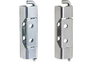Industrial Machinery Cabinet Concealed Hinge Detachable and Weldable Stainless Steel Or Iron Hinge Electrical Equipment 1Pcs(