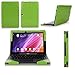 FYY Asus Transformer Pad TF103C Case Cover - Fully Armed Leather Case for ASUS Transformer Pad TF103C Green
