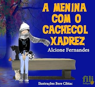 Livro A Menina com o Cachecol Xadrez