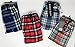 Andrew Scott Men's 3 Pack Cotton Flannel Fleece Brush Pajama Sleep & Lounge Pants (Large / 36-38, 3 Pack - Classic Flannel Assorted Plaids)