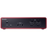 Focusrite Scarlett 2i2 4th Gen USB Audio Interface Bundle | Includes Closed-Back Studio Headphones and Two 25 Feet XLR Male to Female Microphone Cable