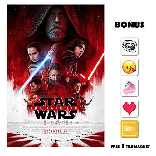 Movie Poster Star Wars The Last Jedi 2017 Main Desertcart INDIA