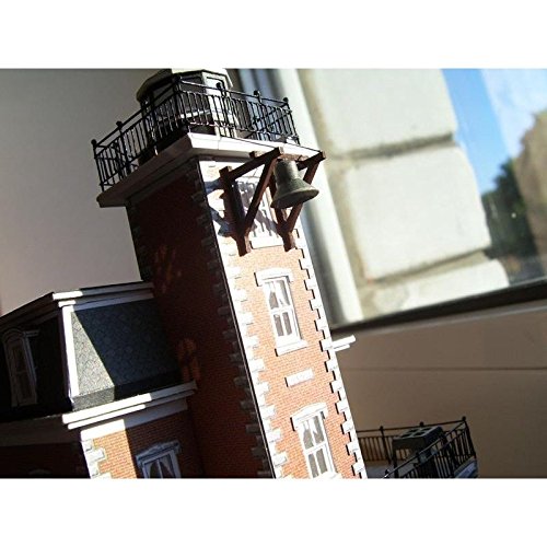 PAPER MODEL KIT ARCHITECTURE LIGHTHOUSE HUDSON-ATHENS USA 1874 1/150 OREL 139