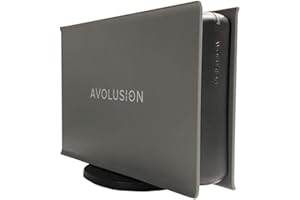 Avolusion PRO-5X Series 12TB USB 3.0 External Gaming Hard Drive (Grey) Works for Xbox Series X | S - 2 Year Warranty (Renewed)