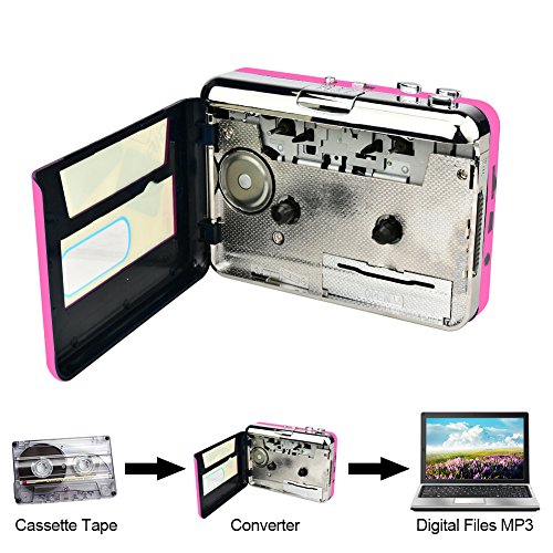 3 DIGITNOW+Cassette+Player+Cassette+Converter+Compatible