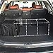 Cozyswan Car Trunk Organizer Multi 4 Compartments Storage Basket and Cooler & Warmer Set, Black