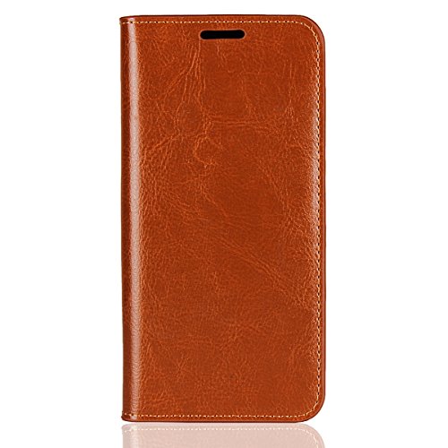 Samsung Galaxy A6 2018 Wallet Case, Jaorty Premium Leather Folio Flip Case Cover Book Design with Kickstand Feature with Card Slots/Cash Compartment for Samsung Galaxy A6 2018 - Khaki
