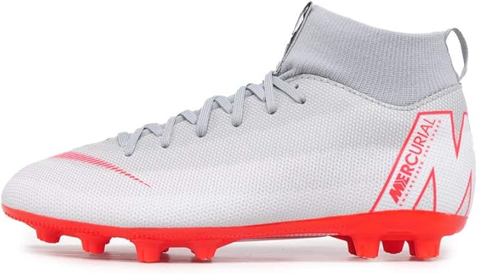 Amazon Co Jp Nike ナイキ ジュニア サッカースパイク スーパーフライ 6 アカデミー Hg Ah8745 060ウルフグレー 23 5 スポーツ アウトドア