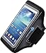 STALION Sports Armband for Samsung Galaxy S4 (Black) Water Resistant + Sweat Proof + Key Holder [Lifetime Warranty]