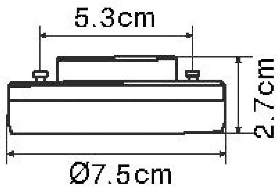 LED LEUCHTMITTEL Kunststoff WEIß, 1XGX53 LED LED Lamp, White - Image 5