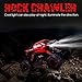 Geekper Electric RC Car Built with LED Headlights for Kids and Adult - Offroad Remote Control Cars RTR RC Buggy RC Monster Truck 1:12 4WD 2.4Ghz High Speed ( with 2 Rechargeable Battery )