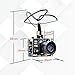 Wolfwhoop WT02 600TVL Ultra Micro AIO Camera and 200mW 5.8GHz Video Transmitter with Clover Antenna for FPV Indoor Racing