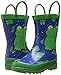 AccessoWear Little Boy's Green Frog Rain Boots Sizes Toddler/Little kids (9 M US Toddler)