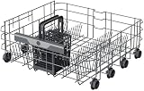 Hoover HF4C7L0A Dishwasher Graphite 14 Place Settings 45cm Freestanding view 7