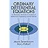 Ordinary Differential Equations (Dover Books on Mathematics)