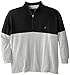Nautica Men's Big-Tall Color-Block Quarter-Zip Sweater