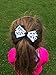 Sportybella - Soccer Hair Accessories Set: Adorable Black and White Soccer Ball Prints - Hair Bows, Ponytail Holders - Gift for Girls Soccer Enthusiasts
