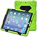 iPad Air 2 Case,iPad 6 Case,AceguarderNew Design[Waterproof][Shockproof][Scratchproof][Drop Resistance] Super Protection Cover Case iPad Air 2(iPad 6)(2015)(Green-Black)