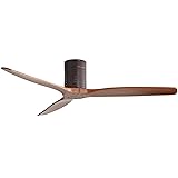 Sofucor 52 Inch Ceiling Fans No Light Flush Mount