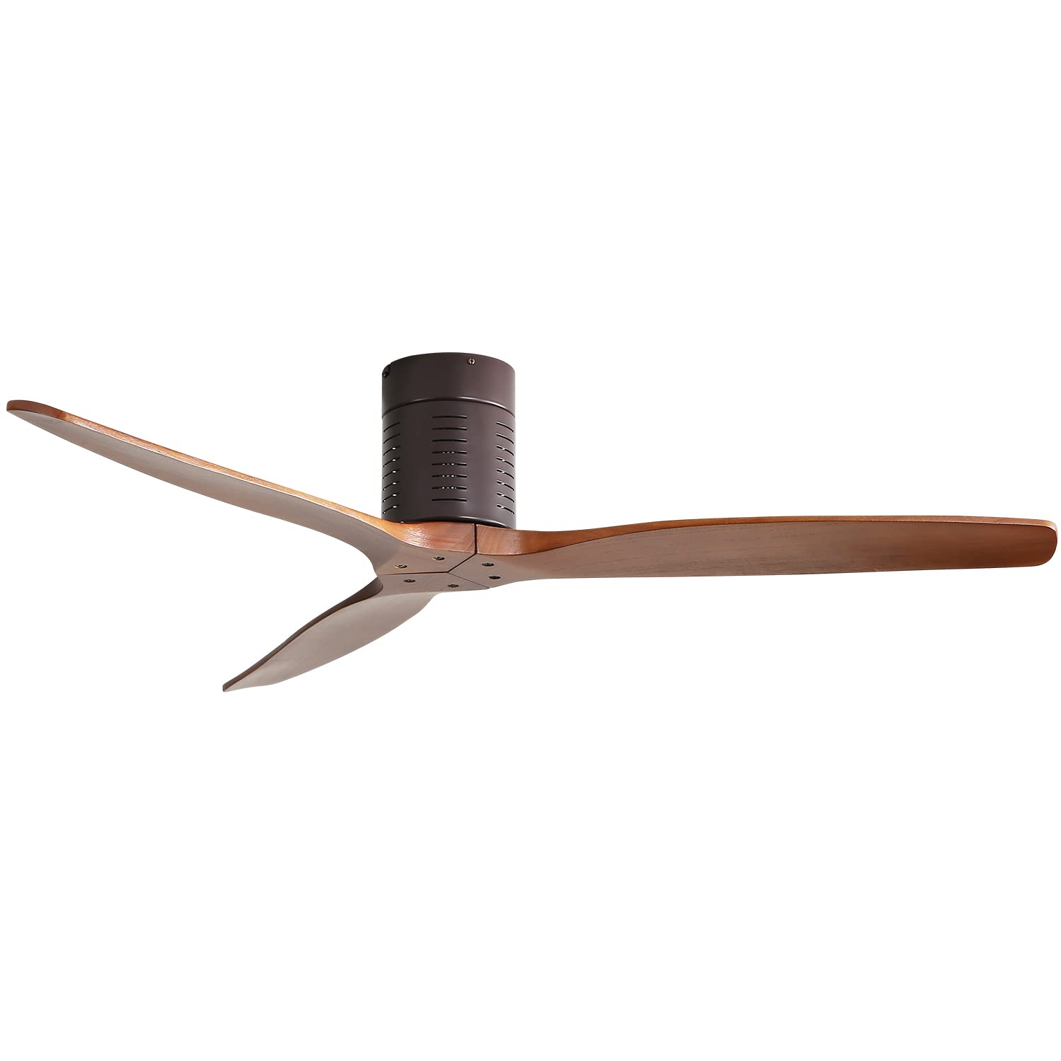 Sofucor 52 Inch Ceiling Fans No Light Flush Mount