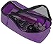 bago 8 Pcs Packing Cubes for Suitcases - 5 Travel Cubes with 3 ZipLock Bags - Luggage Organizer Bags to Get Maximum Storage, Save Time & Effort to Pack - Happy Traveling (Purple)