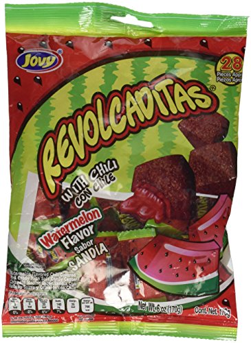 Jovy Revolcadtas with Chili Watermelon Flavors 6oz Bag
