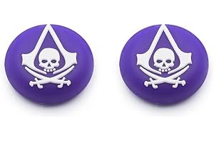 GGZONE 2PCS Joystick Cap Silicone Rubber Thumb Stick Grip Caps for PS5 PS4 PS3 Xbox 360 Xbox One Xbox One X Elite Controller (Color 11)