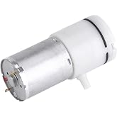 Jadeshay Ultra Silent Mini 12V DC Air Pump with High Flow, Durable Aluminium &amp; Plastic Electric Vacuum Pump for Aquariums, Medical Equipment, and Home Appliances