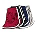 Women's Sexy Booty Dolphin Shorts Sports Gym Workout Yoga Hot Pants Burgundy
