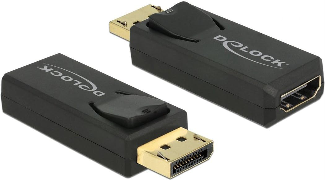 DeLock Adaptor Displayport 1.2 Male > HDMI Book