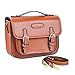Sunmns Retro Vintage Style PU Leather Case Bag with Shoulder Strap for Fujifilm Instax Mini 9/8/ 70/26/ 90 Film Camera, Square SQ6, Polaroid Zip/ Z2300/ Snap, Brown