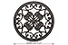 Cast Iron Round Trivet with Vintage Pattern - Decorative Cast Iron Trivet For Rustic Kitchen Or Dining Table - 7